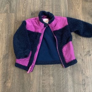 Cat &Jack Fleece Jacket, EUC , size 18m